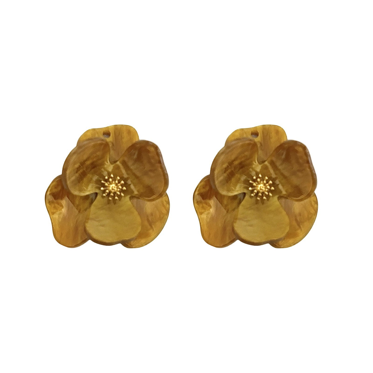 Fleurs interchangeables boucles d'oreilles CONSTANCE