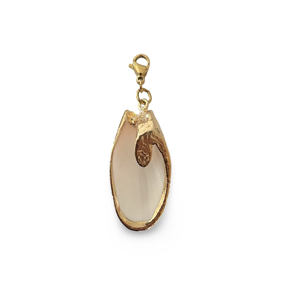 Charm coquillage finition dorée