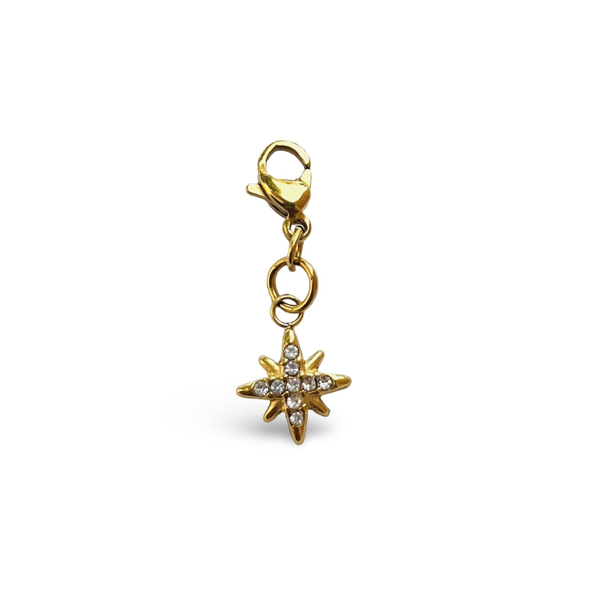 Charm étoile du nord strass
