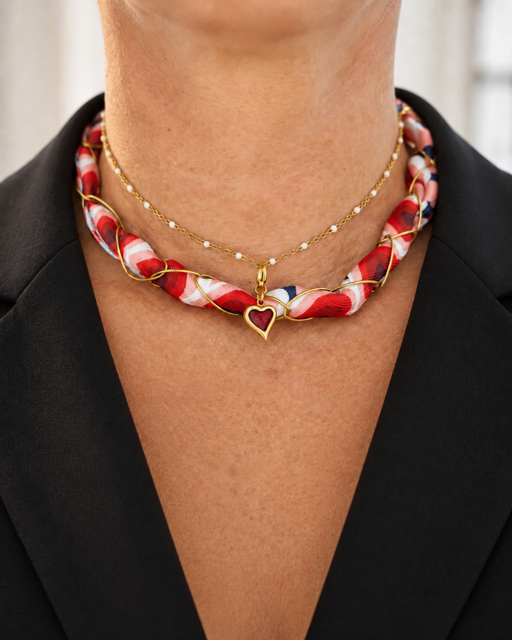 Collier LILY couleurs classiques