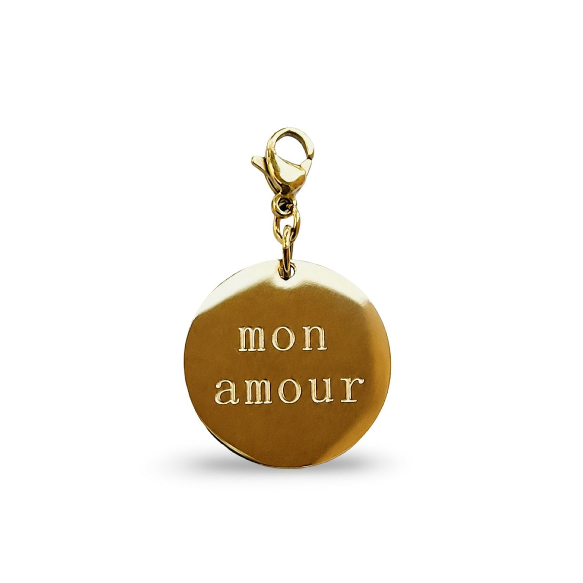 Charm médaille "mon amour"