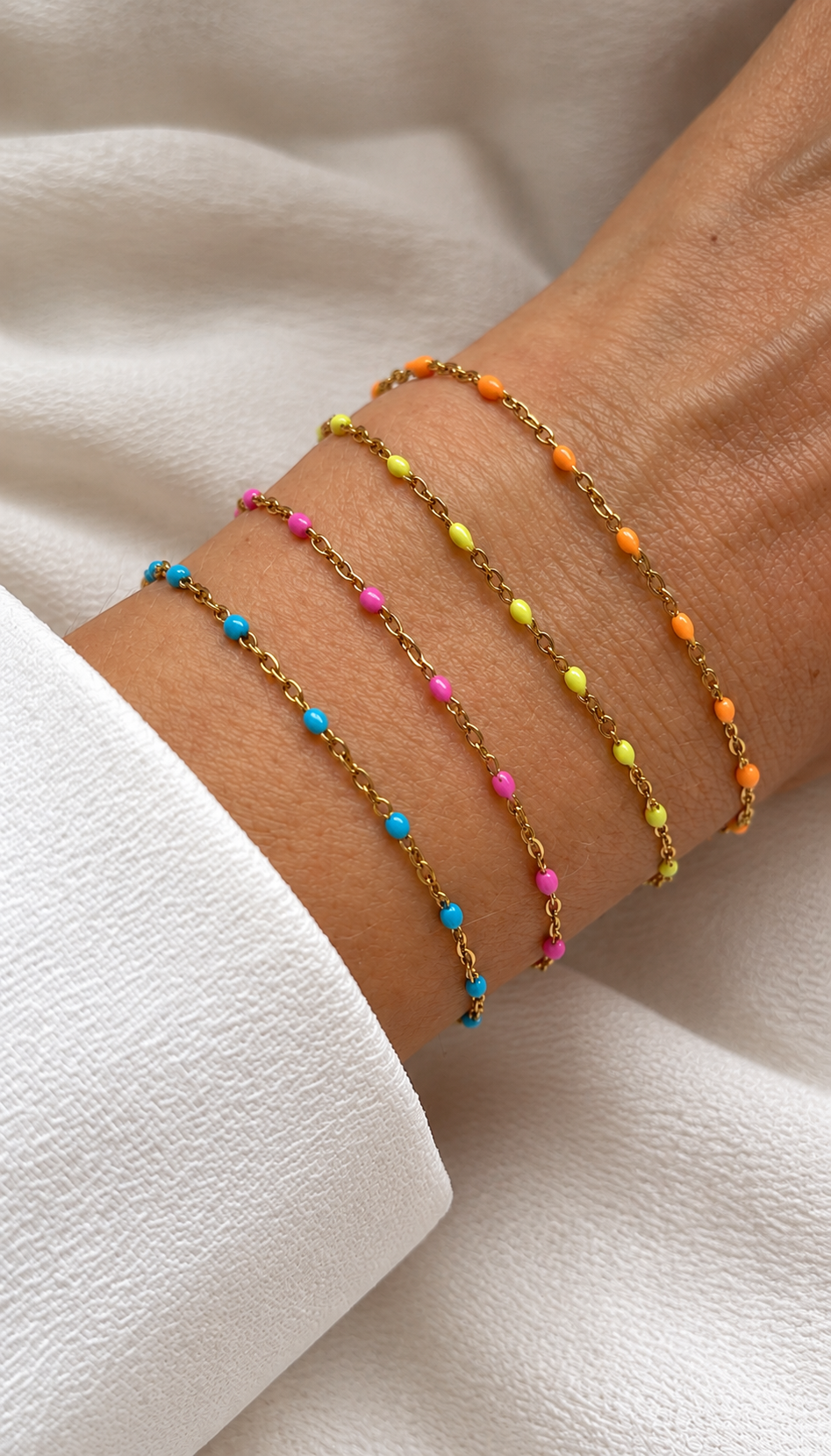 Bracelet LILY couleur pastel