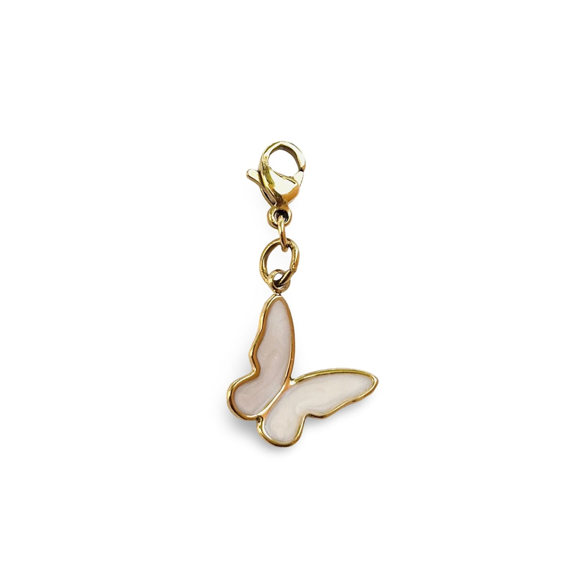 Charm papillon nacre
