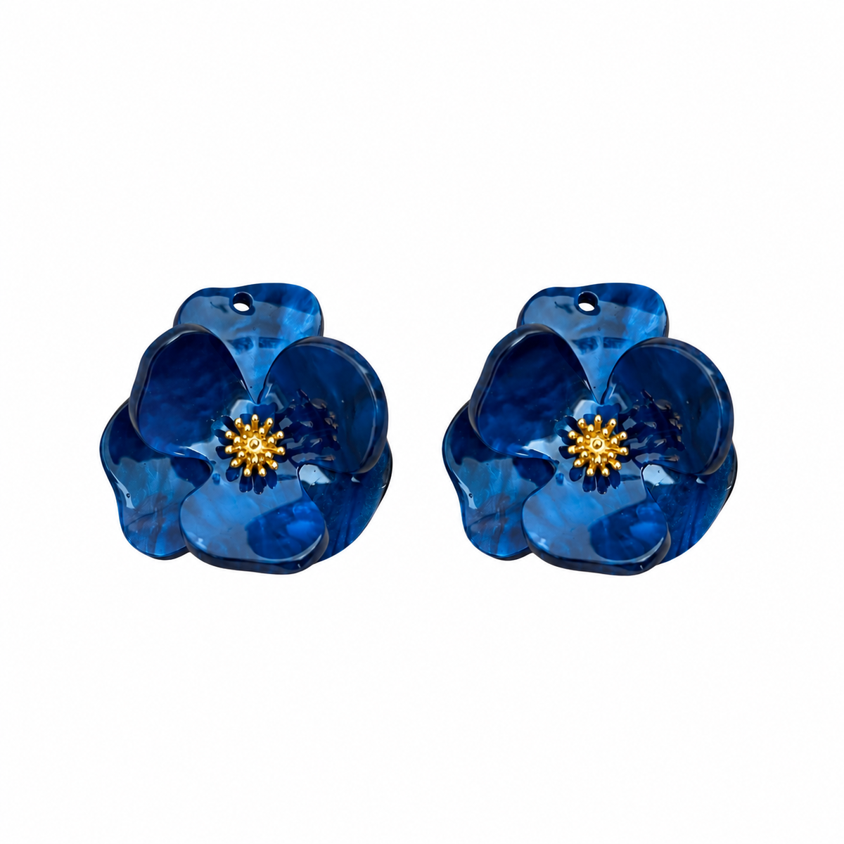 Fleurs interchangeables boucles d'oreilles CONSTANCE